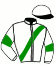 casaque portée par Le Beller T. jockey du cheval de course GINA BERGIL (FR), information pmu ZETURF