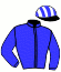 casaque portée par Lagadeuc F. jockey du cheval de course FEELING CASH, information pmu ZETURF