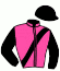 casaque portée par Raffin E. jockey du cheval de course EL VIENTO, information pmu ZETURF