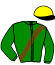 casaque portée par Terme P. jockey du cheval de course DOTHIA, information pmu ZETURF