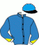 casaque portée par D'alessandro V. jockey du cheval de course BIAGIO JET, information pmu ZETURF