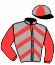 casaque portée par Raffin E. jockey du cheval de course DEESSE DE CORDAY, information pmu ZETURF