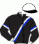 casaque portée par Kihlstrom Orj. jockey du cheval de course HURRICANE RIVER, information pmu ZETURF