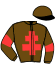 casaque portée par Abrivard M. jockey du cheval de course JAZZ DES GLOBES, information pmu ZETURF