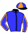 casaque portée par Mottier M. jockey du cheval de course HERBES FOLLES, information pmu ZETURF