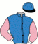 casaque portée par Abrivard A. jockey du cheval de course VICTOR CHUC SM, information pmu ZETURF