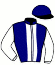 casaque portée par Nivard F. jockey du cheval de course FLOREAL, information pmu ZETURF casaque portée par Nivard F. jockey du cheval de course FLOREAL, information pmu ZETURF