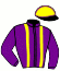 casaque portée par Garandeau A. jockey du cheval de course JASMIN DES NIELLES, information pmu ZETURF
