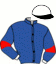 casaque portée par Minopoli Jr Mar. jockey du cheval de course CAPITAL MAIL, information pmu ZETURF