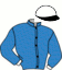casaque portée par Thomain D. jockey du cheval de course EXAUDIO VICI, information pmu ZETURF