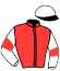 casaque portée par Bazire J. M. jockey du cheval de course BOCCADAMO, information pmu ZETURF