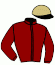 casaque portée par Huygens Mlle H. jockey du cheval de course OSSARIE VRIJTHOUT, information pmu ZETURF