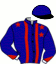 casaque portée par Gocciadoro A. jockey du cheval de course ELTON WISE, information pmu ZETURF