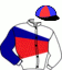 casaque portée par Abrivard A. jockey du cheval de course CARLOMAGNO D'ESI, information pmu ZETURF