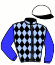 casaque portée par Rochard B. jockey du cheval de course ALWAYS EK, information pmu ZETURF