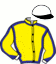 casaque portée par D'alessandro G. jockey du cheval de course DANTE GRIF, information pmu ZETURF