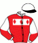 casaque portée par Gubellini P. jockey du cheval de course DOCTOR CAF, information pmu ZETURF