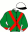 casaque portée par Abrivard M. jockey du cheval de course BALDUR, information pmu ZETURF
