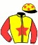 casaque portée par Lagadeuc F. jockey du cheval de course KHAL'S FELLA, information pmu ZETURF casaque portée par Lagadeuc F. jockey du cheval de course KHAL'S FELLA, information pmu ZETURF