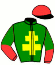 casaque portée par Brohier D. jockey du cheval de course JOKER DE VOUEDE, information pmu ZETURF casaque portée par Brohier D. jockey du cheval de course JOKER DE VOUEDE, information pmu ZETURF