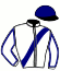casaque portée par Raffin E. jockey du cheval de course IZARRA MOST, information pmu ZETURF casaque portée par Raffin E. jockey du cheval de course IZARRA MOST, information pmu ZETURF