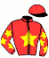 casaque portée par Monthule Hug. jockey du cheval de course JACK SURPRISE, information pmu ZETURF casaque portée par Monthule Hug. jockey du cheval de course JACK SURPRISE, information pmu ZETURF