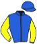casaque portée par Raffin E. jockey du cheval de course A WONDER BI, information pmu ZETURF