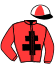 casaque portée par Gougeon S. jockey du cheval de course GABY DES VALS, information pmu ZETURF casaque portée par Gougeon S. jockey du cheval de course GABY DES VALS, information pmu ZETURF