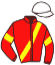 casaque portée par Wajersten D. jockey du cheval de course GREAT SKILLS, information pmu ZETURF casaque portée par Wajersten D. jockey du cheval de course GREAT SKILLS, information pmu ZETURF