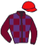 casaque portée par Gocciadoro A. jockey du cheval de course EDY GIRIFALCO GIO, information pmu ZETURF
