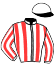 casaque portée par Gocciadoro A. jockey du cheval de course DIABEL, information pmu ZETURF casaque portée par Gocciadoro A. jockey du cheval de course DIABEL, information pmu ZETURF