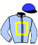 casaque portée par Legati R. jockey du cheval de course ALTASETA DEL PINO, information pmu ZETURF casaque portée par Legati R. jockey du cheval de course ALTASETA DEL PINO, information pmu ZETURF