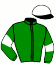 casaque portée par Carre Jon. jockey du cheval de course BLACKFLASH BAR, information pmu ZETURF