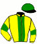 casaque portée par Baudouin L. jockey du cheval de course GREAT D'ARRY, information pmu ZETURF