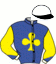 casaque portée par Ouvrie F. jockey du cheval de course CASH BANK BIGI, information pmu ZETURF casaque portée par Ouvrie F. jockey du cheval de course CASH BANK BIGI, information pmu ZETURF