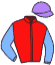 casaque portée par Duvaldestin Theo jockey du cheval de course SELECTED NEWS, information pmu ZETURF