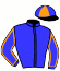 casaque portée par Lagadeuc F. jockey du cheval de course HYPER FAST, information pmu ZETURF