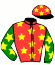 casaque portée par Lamy A. jockey du cheval de course ICARE DU LEARD, information pmu ZETURF casaque portée par Lamy A. jockey du cheval de course ICARE DU LEARD, information pmu ZETURF