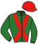 casaque portée par Dell'annunziata V. P. jockey du cheval de course ELAND, information pmu ZETURF casaque portée par Dell'annunziata V. P. jockey du cheval de course ELAND, information pmu ZETURF