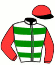 casaque portée par Beaufils G. jockey du cheval de course EL LOCO, information pmu ZETURF casaque portée par Beaufils G. jockey du cheval de course EL LOCO, information pmu ZETURF