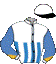 casaque portée par Abrivard M. jockey du cheval de course ELITE D'ARC, information pmu ZETURF casaque portée par Abrivard M. jockey du cheval de course ELITE D'ARC, information pmu ZETURF