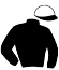 casaque portée par Gelormini G. jockey du cheval de course JABALPUR, information pmu ZETURF