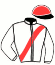 casaque portée par Nestorowiez E. jockey du cheval de course KENTUCKY GIRL, information pmu ZETURF