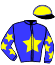 casaque portée par Thomain D. jockey du cheval de course LUSH LIFE, information pmu ZETURF casaque portée par Thomain D. jockey du cheval de course LUSH LIFE, information pmu ZETURF