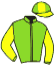 casaque portée par Guenet Mme B. jockey du cheval de course HEROICA, information pmu ZETURF
