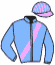 casaque portée par Dabouis A. jockey du cheval de course KAPELLA, information pmu ZETURF casaque portée par Dabouis A. jockey du cheval de course KAPELLA, information pmu ZETURF