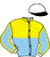 casaque portée par Abrivard M. jockey du cheval de course CINDERELLA JET, information pmu ZETURF casaque portée par Abrivard M. jockey du cheval de course CINDERELLA JET, information pmu ZETURF