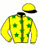 casaque portée par Salmon Est. jockey du cheval de course HYWEL D'OR, information pmu ZETURF casaque portée par Salmon Est. jockey du cheval de course HYWEL D'OR, information pmu ZETURF