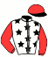 casaque portée par Verva Pie. Y. jockey du cheval de course INSIDE MAN, information pmu ZETURF