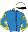 casaque portée par Lebourgeois Y. jockey du cheval de course HALO AM, information pmu ZETURF